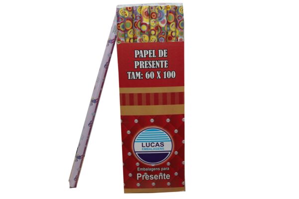 Papel em rolinhos Infantil Feminino (70 UNI)