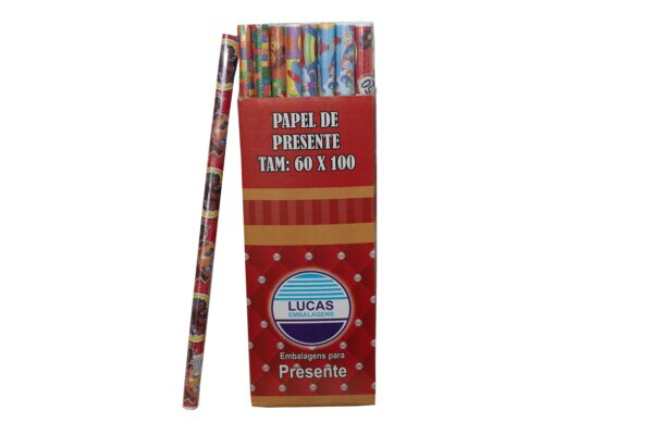 Papel em rolinhos Infantil Masculino (70 UNI)